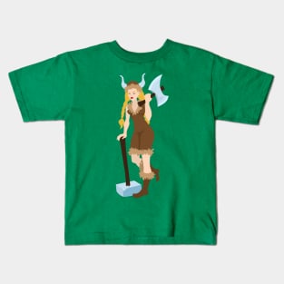 Viking woman Kids T-Shirt